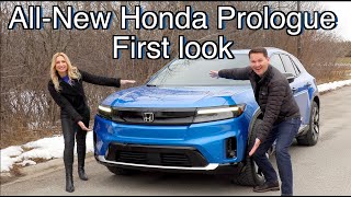 AllNew 2024 Honda Prologue first look  Only a Honda in name [upl. by Stasny]