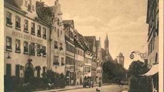 Rothenburg ob der Tauber  Alte Ansichten [upl. by Irish]