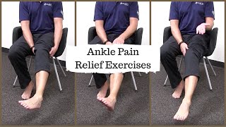 Ankle Pain Relief Exercises [upl. by Eimmac]