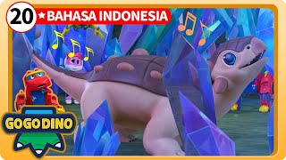 GOGODINO EXPLORERS EP20 Hentakan Ankilosaurus  Kartun Anak  Dinosaurus Lagu Anakanak GOGODINO [upl. by Weinberg262]