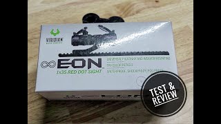 Viridian EON 1X35 Red Dot Review Watch Before You Buy [upl. by Htevi138]