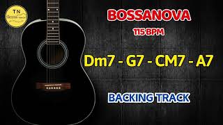 Bossanova BACKING TRACK C Major 2516  TN Backing Track [upl. by Dimah986]