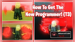 How To Get T3 Programmer NEW  Critical Legends ROBLOX [upl. by Yvel]