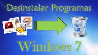 como desinstalar programas de mi pc Windows 7 [upl. by Bridgette115]