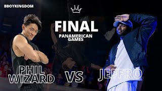 Phil Wizard vs Jeffro  Final  Pan American Games [upl. by Ylrehc]