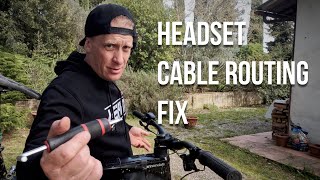 Use Any Stem With Headset Cable Routing [upl. by Ecidnarb123]