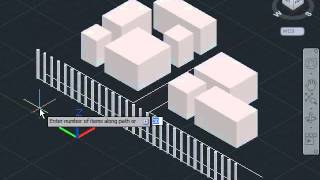 AutoCAD Array Path [upl. by Silrac350]