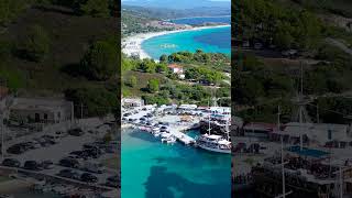 Όρμος Παναγίας Χαλκιδική  Cove Virgin Chalcidice greece travel halkidiki drone [upl. by Ataynik]