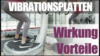 Vibrationsplatte Wirkung und Vorteile [upl. by Chariot]