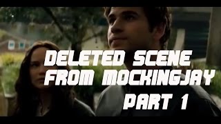 Deleted scene from Mockingjay Part 1  Gale Beete and Katniss about a trap [upl. by Burrow]