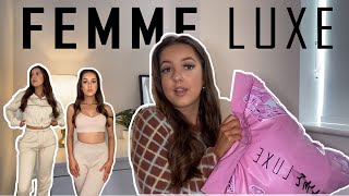 FEMME LUXE Clothing TRY ON HaulREVIEW [upl. by Skinner731]