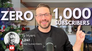 ZERO to 1000 Subscribers in 4 Months  My COMPLETE Roadmap [upl. by Yrrah]