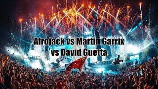 Afrojack Mixes 7 Songs In 3 Minutes live  Tomorrowland 2018  ft Martin Garrix David Guetta [upl. by Eledoya]