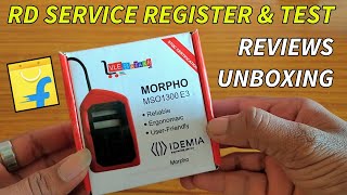 Morpho E3 Unboxing Review in hindi  Morpho RD service  morpho device flipcart order [upl. by Varden]