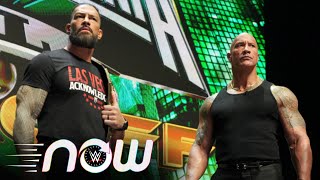 The Rock and Roman Reigns return with business to settle WWE Now February 16 2024 [upl. by Vedette]