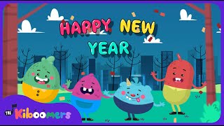 Happy New Year Song  The Kiboomers Preschool Learning Videos amp Nursery Rhymes [upl. by Elbert]