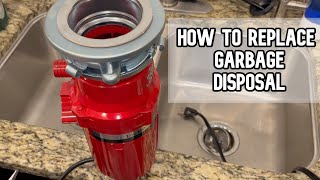 How to replace garbage disposal DIY video garbagedisposal disposer disposal [upl. by Karine]