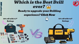 20v Cordless drills comparison  Best drill 2024  Dewalt [upl. by Myk]