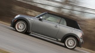 2009 Mini John Cooper Works Convertible  Name That Exhaust Note Episode 6  CAR and DRIVER [upl. by Dow]