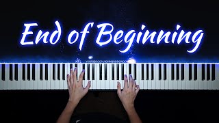 End of Beginning  djomusic887  Piano Cover with PIANO SHEET [upl. by Ohcamac]