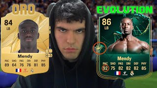 Evoluciono a FERLAND MENDY ORO en FC 25 EVOLUTION BOMPASTOR [upl. by Ellinet]