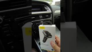 Audi A4 2015  Bluetooth Music Option  Baseus Car FM Transmitter [upl. by Audsley]