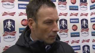 Mark Clattenburg explains FA Cup postponement [upl. by Airuam]