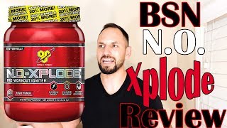 NO Xplode  Pre Workout Supplement  BSN Review [upl. by Imat966]