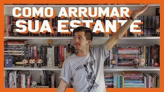 DICAS DE COMO ORGANIZAR SEUS LIVROS NA ESTANTE  Estante Quadrada [upl. by Kcirddet268]