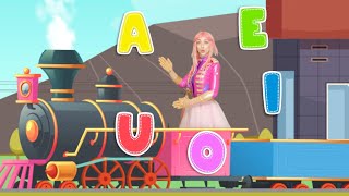 Luli Pampín  EL TREN DE LAS VOCALES 🚂 👧🧒  Official Video [upl. by Benton]