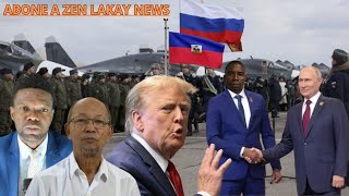 Se konfime La Russie deside liberasyon Haiti a rive Trump frape Guy Reaji ann swiv [upl. by Ahsenik776]