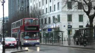 BIRMINGHAM BUSES HYBRIDS JAN 2012 [upl. by Adleme734]