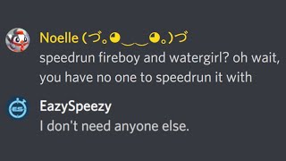 I speedrun Fireboy and Watergirl by myself to prove them wrong [upl. by Ignatzia]