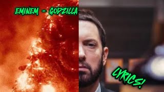 Godzilla MV  Godzilla  Eminem ONLY THE FAST PART With Lyrics [upl. by Lananna]