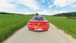 Mazda RX8 Bridgeport ThirdPerson View  GoPro Max [upl. by Llehcor]