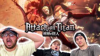 CHARGE  Attack on Titan 2x11 REACTION [upl. by Barry]