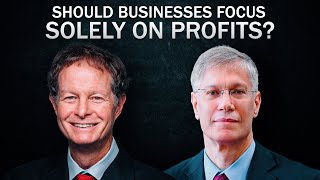 Should Businesses Focus Solely on Profits John Mackey vs Yaron Brook [upl. by Dnaleel]