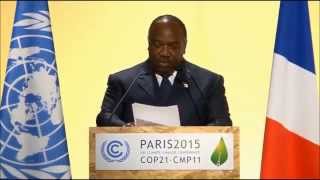 Discours du Président Ali Bongo Ondimba lors de la COP21 [upl. by Corb]