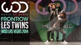 Les Twins  FRONTROW  World of Dance Las Vegas 2014 WODVEGAS [upl. by Fredel994]