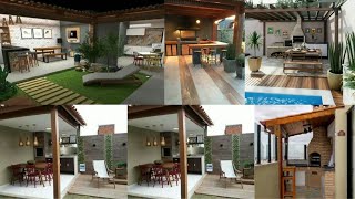 41 🔴 Hermosos ideas de diseños de asadores para patios pequeños y sencillos [upl. by Lannie347]