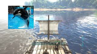 ARK Survival Evolved LEEDSICHTHYS TRIES TO KILL US [upl. by Yv]