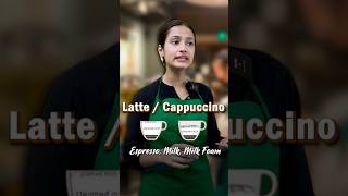 Types of coffee in Starbucks english vocabulary learnenglish englishgrammar coffee viralvideo [upl. by Heath899]