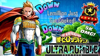 I Took Lemillion Into Ranked To See Just How Bad His Nerf Were In My Hero Ultra Rumble [upl. by Oicinoid]