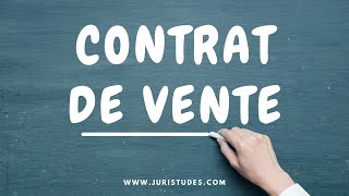 CARACTERE DU CONTRAT DE VENTE [upl. by Ettolrahs]