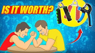 Does a GRIPPER Make You Stronger in Arm Wrestling [upl. by Oicnerual]