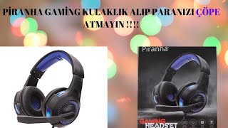 piranha Gamıng headset ÇÖPÇÖP [upl. by Ssidnac]