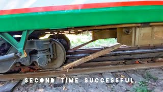 Derailed LHB Coach ll Rerailing Whiteout Relief Crane ll Bangladesh Railway [upl. by Rodger]