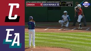 Canada vs Czech Republic  LLWS Elimination Game  2023 LLWS Highlights [upl. by Jacquette]