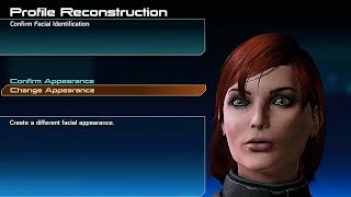 Mass Effect Legendary Edition New Character Creator Options Gameplay [upl. by Nujra237]