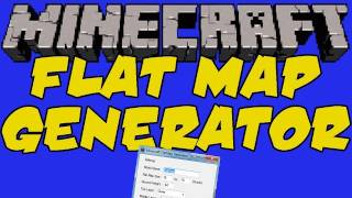 How to Make Any Flat Map in Minecraft VERY EASY [upl. by Arlin]